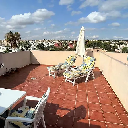 Casa Castillo Penthouse With Balcony And Solarium Near La Zenia Boulevard Orihuela Exterior photo
